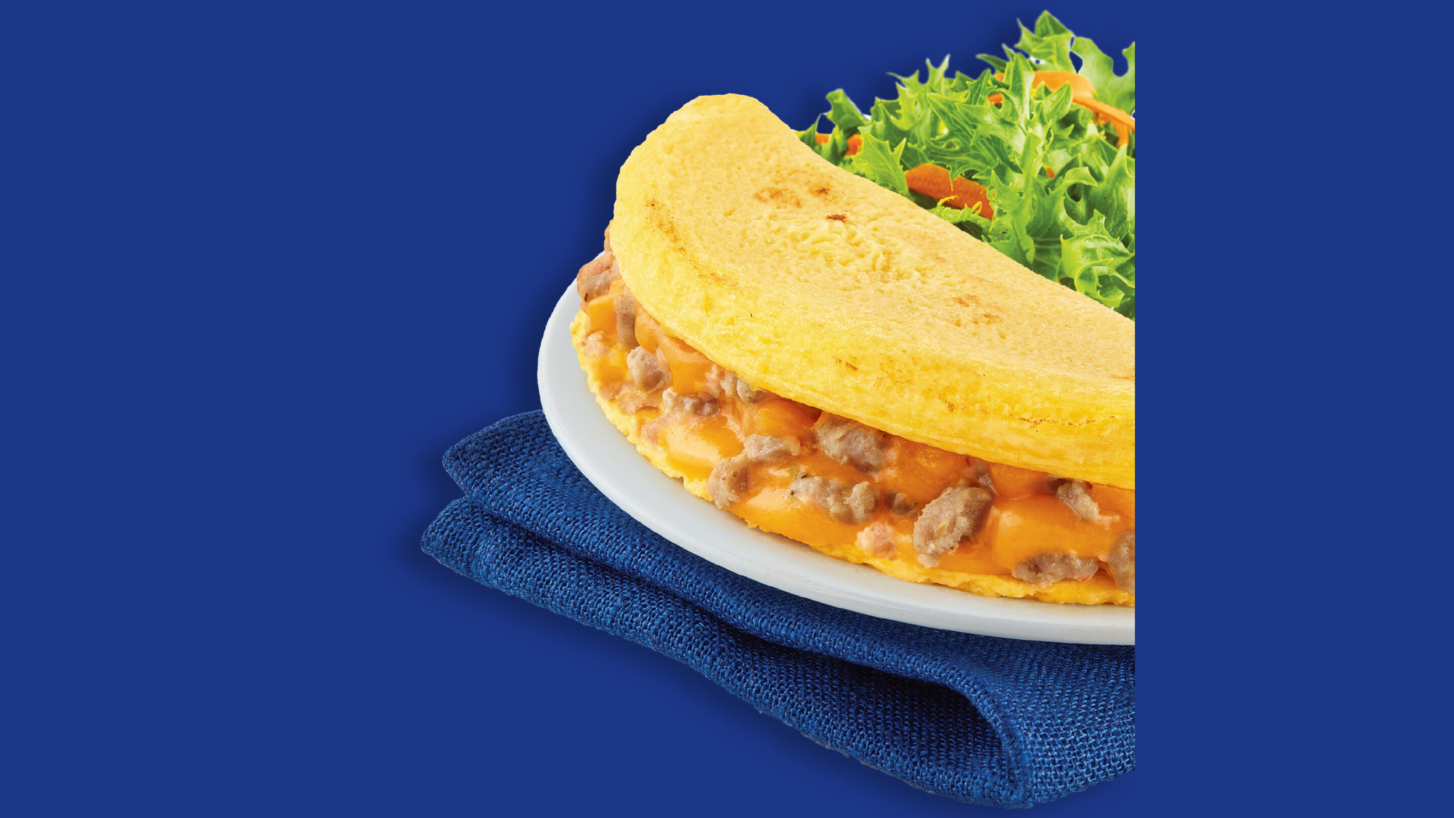 Healthy Sausage & Cheese Frozen Omelets Eggland's Best
