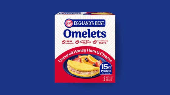 Ham & Cheese Frozen Omelets
