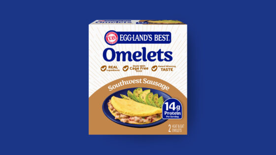 Sausage & Cheese Frozen Omelets