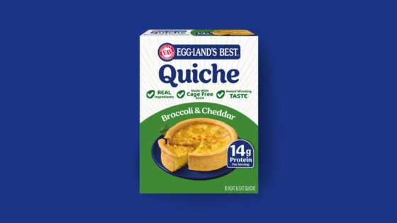 Broccoli & Cheddar Quiche