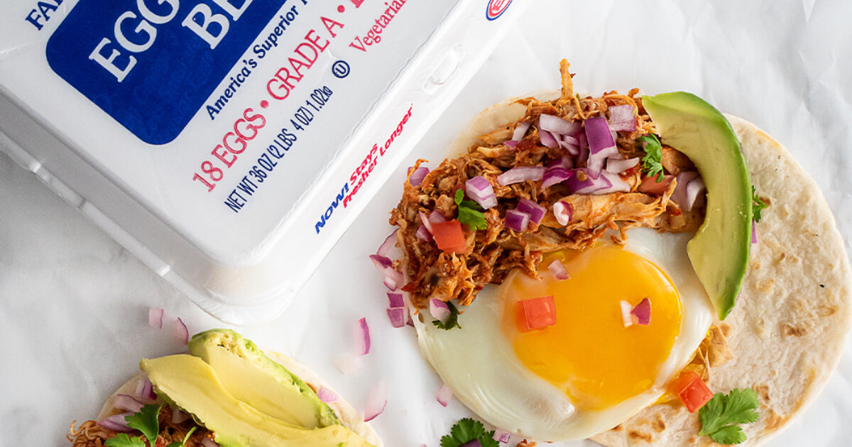Fried Egg Tacos Recipe | Eggland's Best