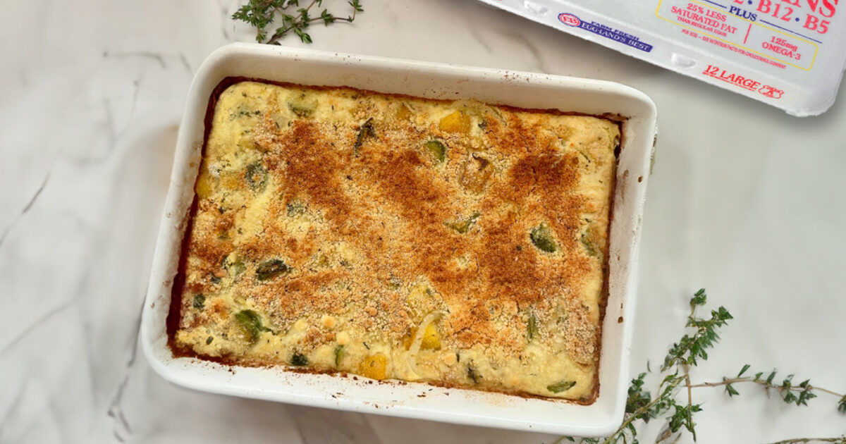 Autumn Veggie Gratin Recipe | Eggland's Best