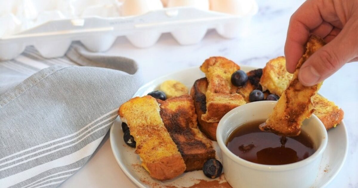 Baby French Toast Fingers Recipe | Eggland's Best