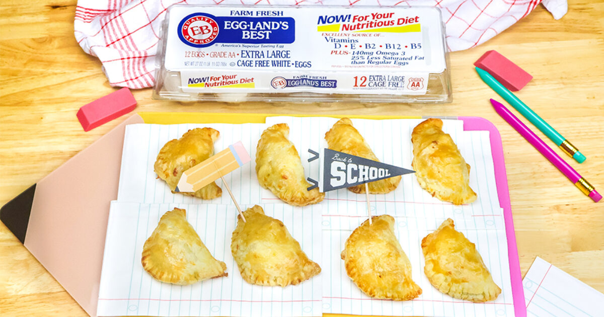 Back To School Breakfast Empanadas Recipe | Eggland's Best