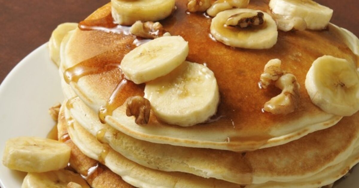 Banana Walnut Pancakes Recipe | Eggland's Best