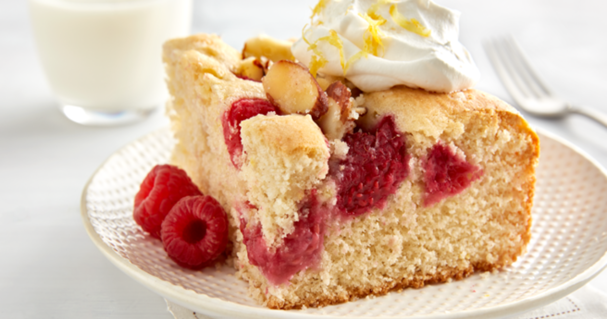 Lemon Raspberry Brunch Cake Recipe | Eggland's Best