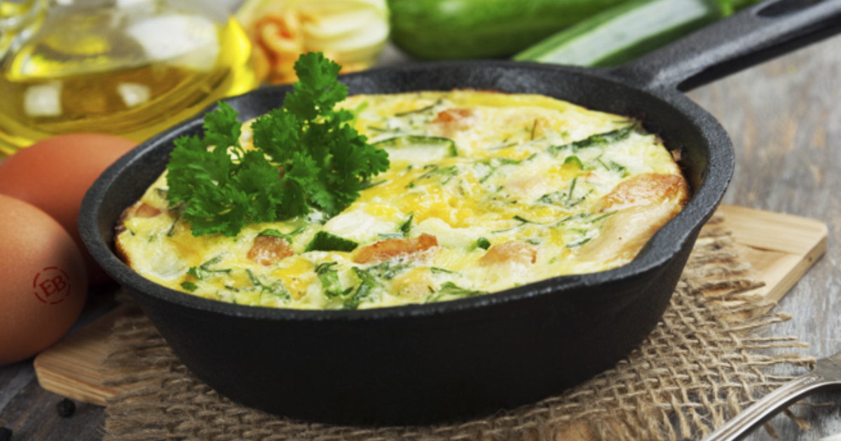 Cast Iron Egg Bake Recipe Eggland #39 s Best