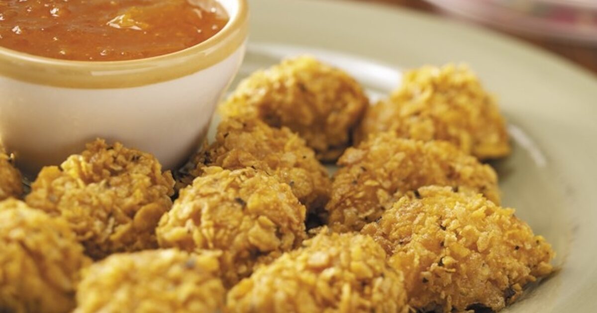 Chicken Bites with Apricot Sauce Recipe | Eggland's Best
