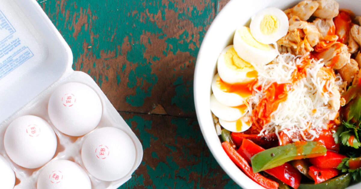 Chicken Vegetable Bowl Recipe | Eggland's Best