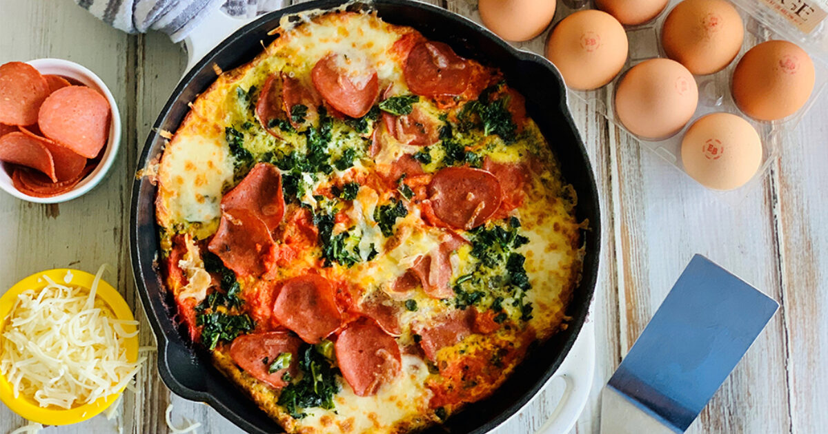 Pizza Frittata Recipe | Eggland's Best