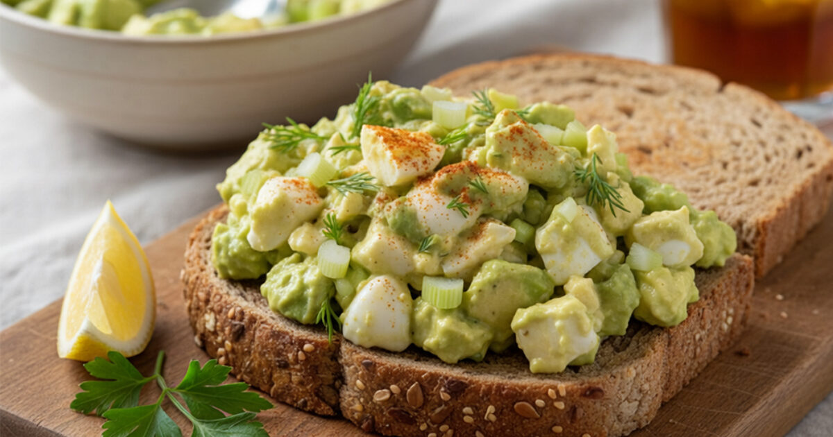 Avocado & Quinoa Open-faced Omelet Recipe | Eggland's Best