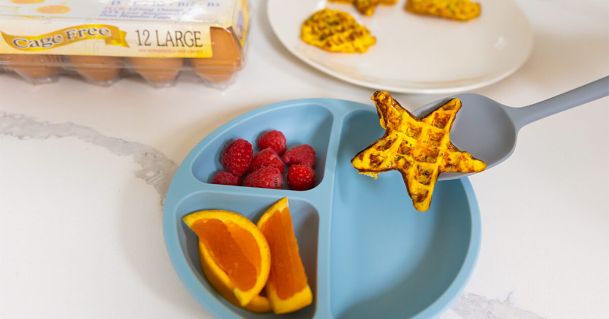Toddler Mini Waffle Maker Eggs Recipe | Eggland's Best