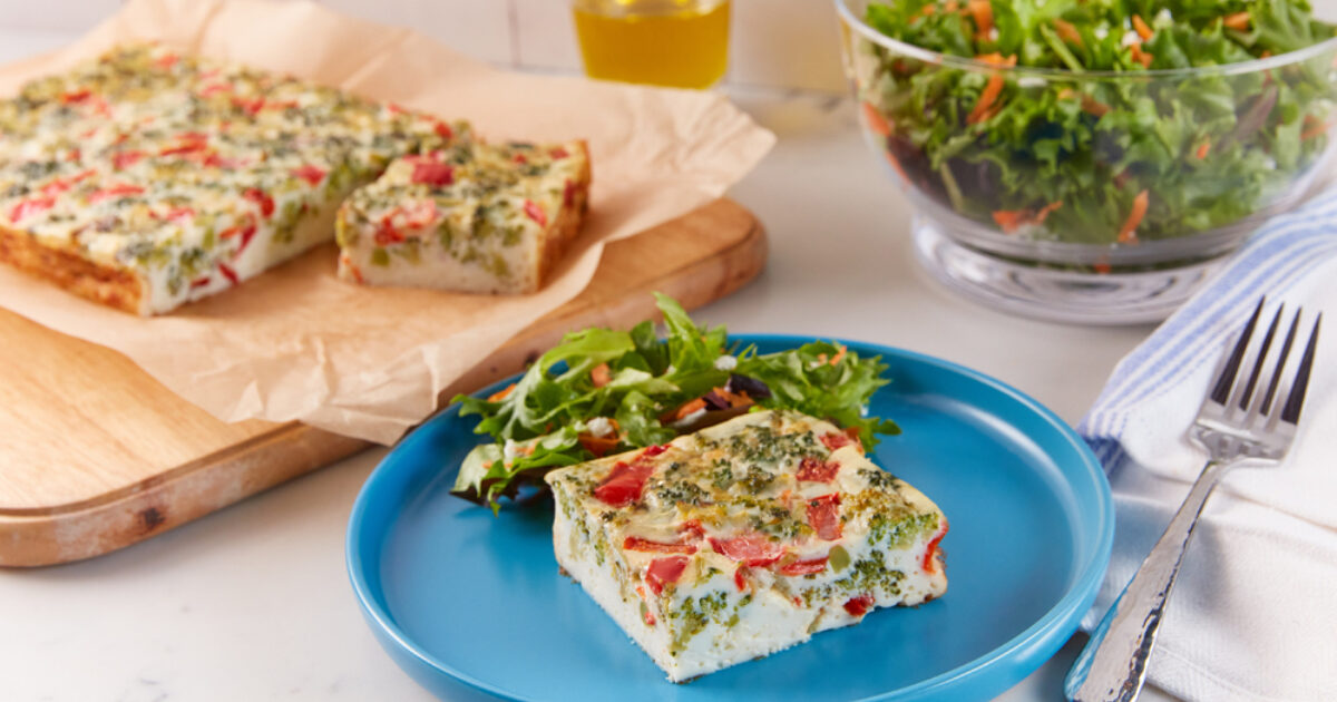 EB Egg Whites Frittata Bake Recipe | Eggland's Best