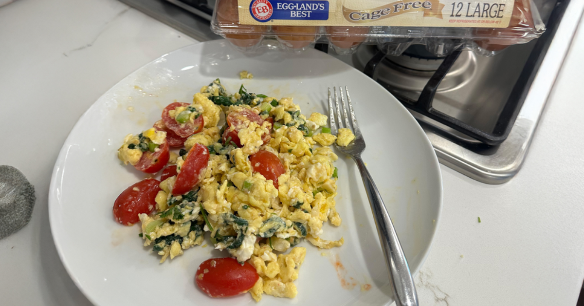 Greek Scrambled Eggs Recipe | Eggland's Best