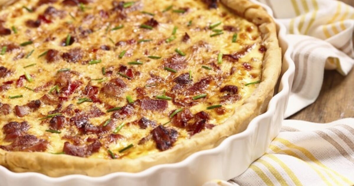 Green Chile Quiche Recipe | Eggland's Best