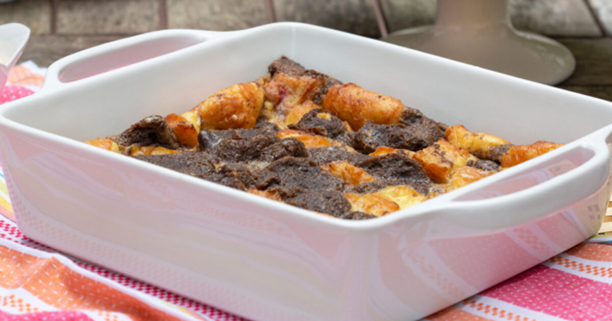 Donut Bread Pudding with Coffee Milk Whipped Cream… | Eggland's Best