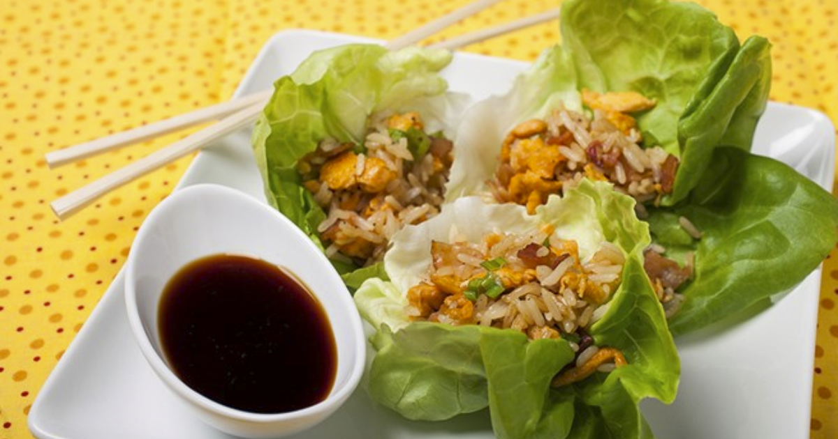 Zesty Egg Fried Rice Lettuce Wraps Recipe | Eggland's Best