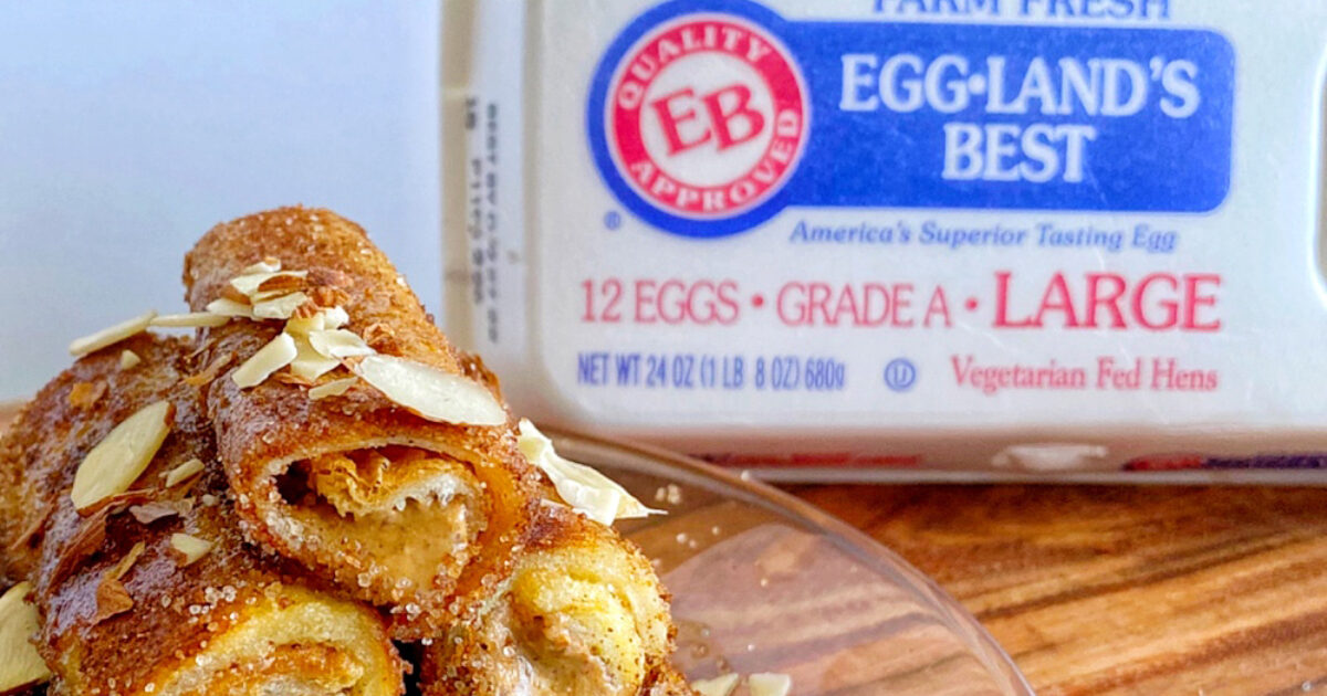 Almond French Toast Rolls Recipe | Eggland's Best