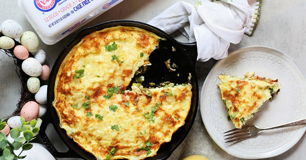 Healthy Asparagus Frittata Recipe | Eggland's Best