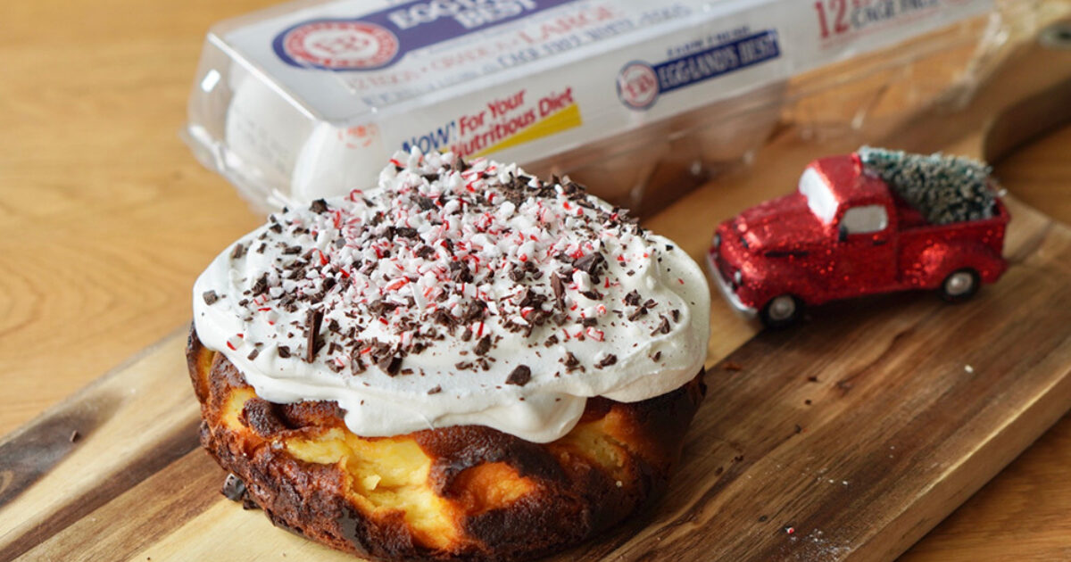 Holiday Basque Cheesecake Recipe | Eggland's Best