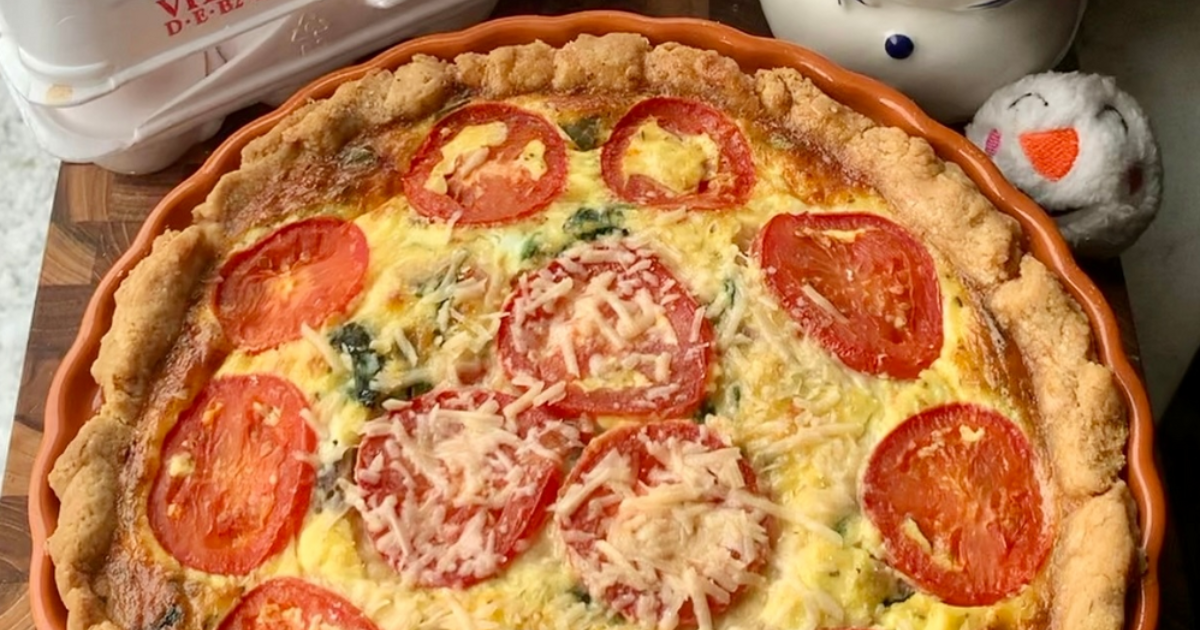 Breakfast Quiche with Roasted Veggies Recipe | Eggland's Best