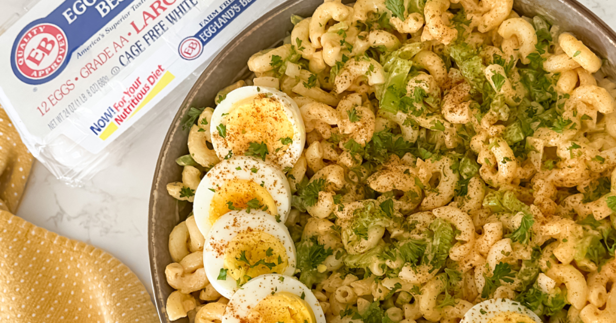 Cajun Macaroni Salad Recipe | Eggland's Best