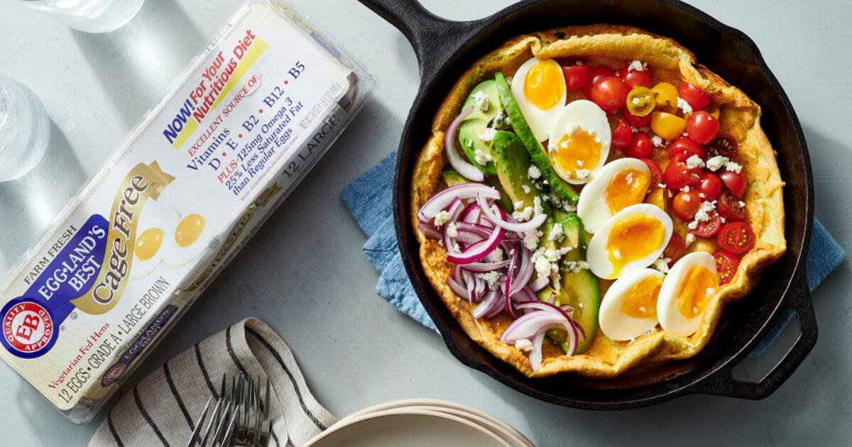 Cobb Salad Dutch Baby Recipe | Eggland's Best