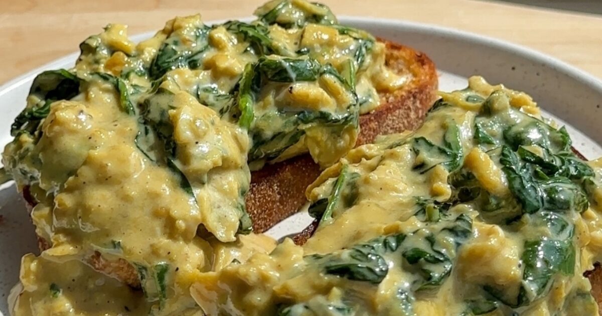 Creamed Eggs with Spinach Recipe | Eggland's Best