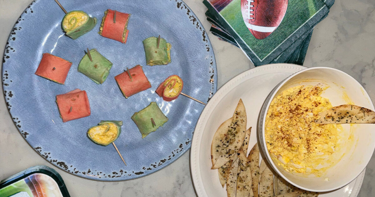 Egg Salad Pinwheels Recipe | Eggland's Best