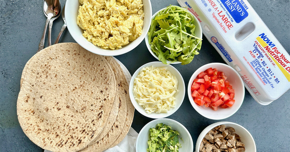 Freezer Breakfast Burritos Recipe | Eggland's Best