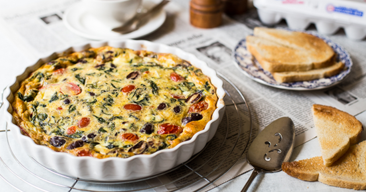 Greek Omelet Bake Recipe | Eggland's Best