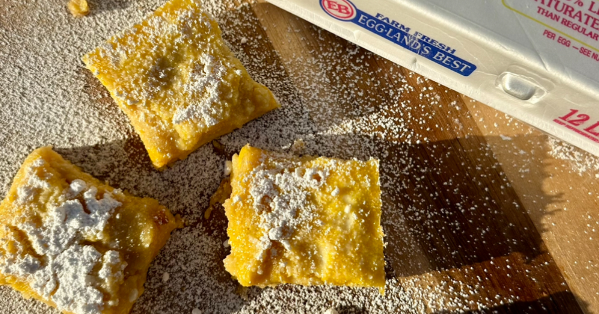 Healthy Lemon Bars Recipe | Eggland's Best