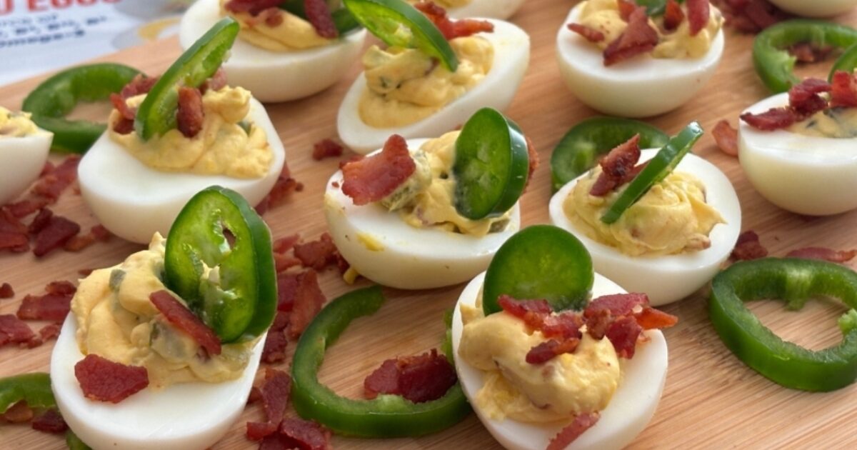 Jalapeno Popper Deviled Eggs Recipe | Eggland's Best