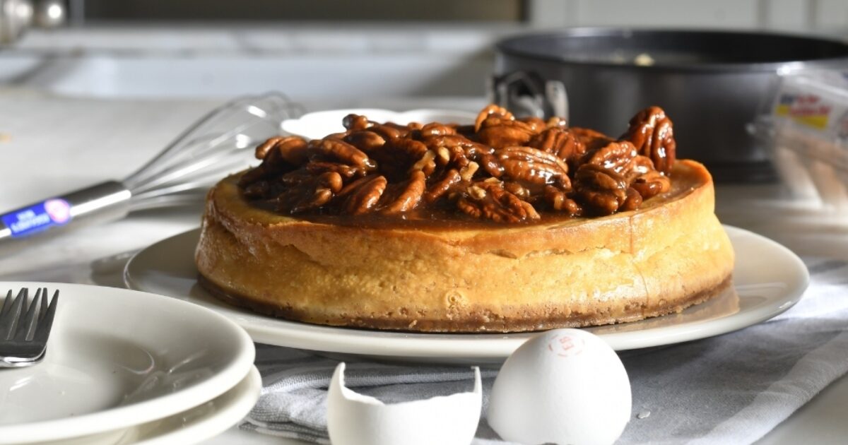 Pecan Pie Cheesecake Recipe | Eggland's Best