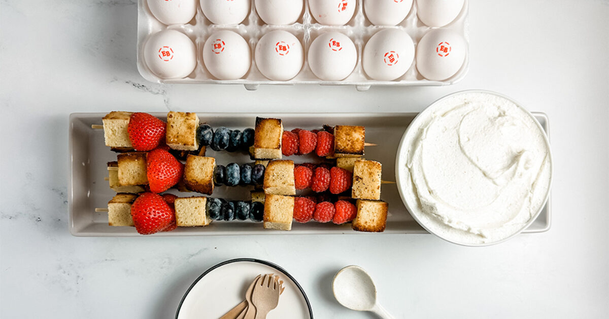Pound Cake Croutons with Berries and Vanilla Bean… | Eggland's Best