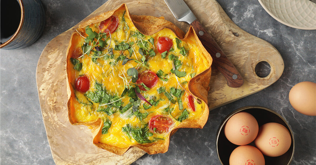 Social Media Famous Tortilla Quiche Recipe | Eggland's Best