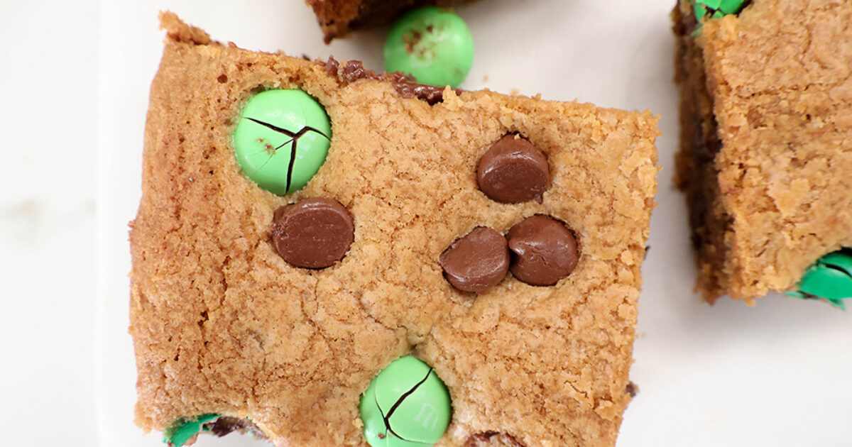 Chocolate Chip Cookie Bars for St. Patrick ‘s Day… | Eggland's Best