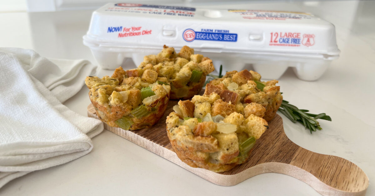 Stuffing Muffins Recipe | Eggland's Best