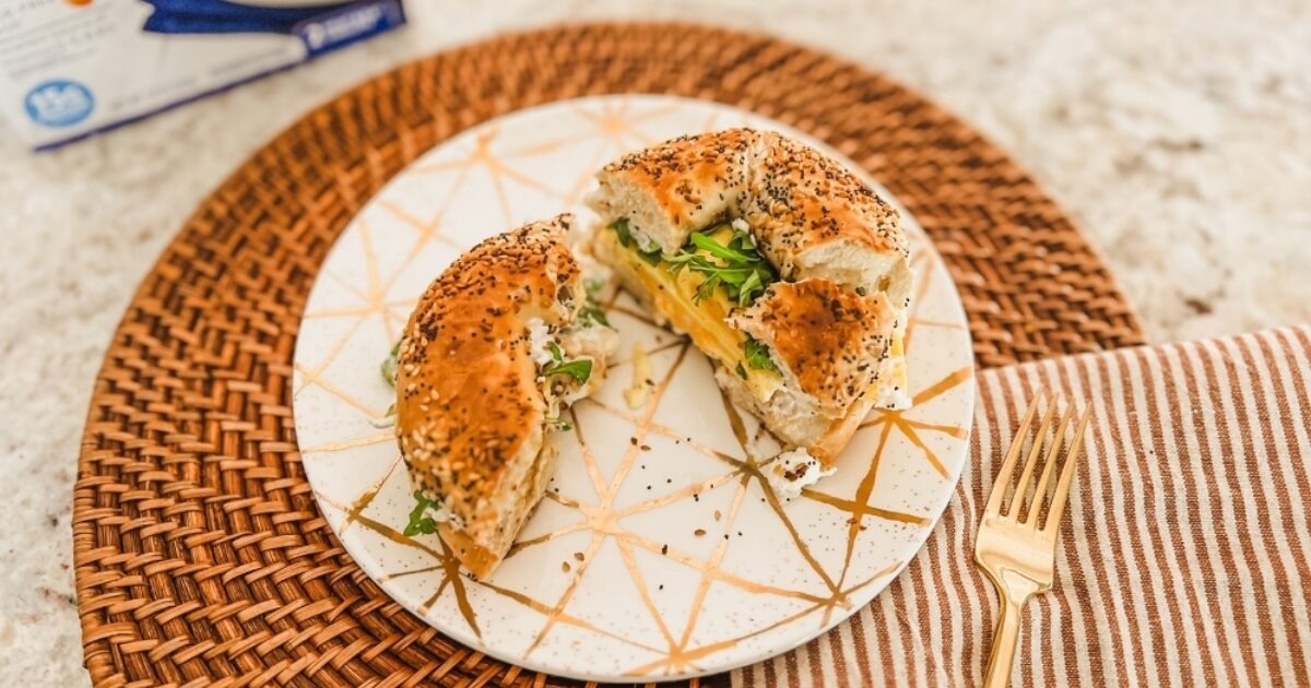 Everything Bagel Omelet Sandwich Recipe | Eggland's Best