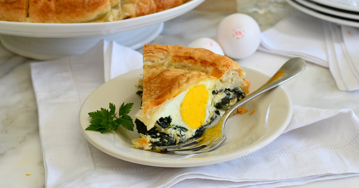 Italian Easter Pie with spinach and ricotta Recipe | Eggland's Best