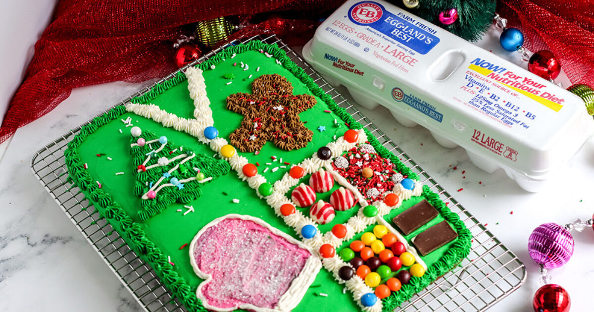 Fun & Easy Ugly Sweater Christmas Cake Recipe | Eggland's Best
