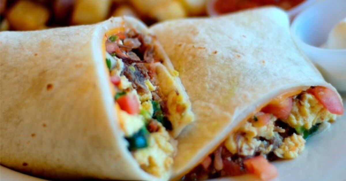 Boiled Egg Burrito Eggland's Best