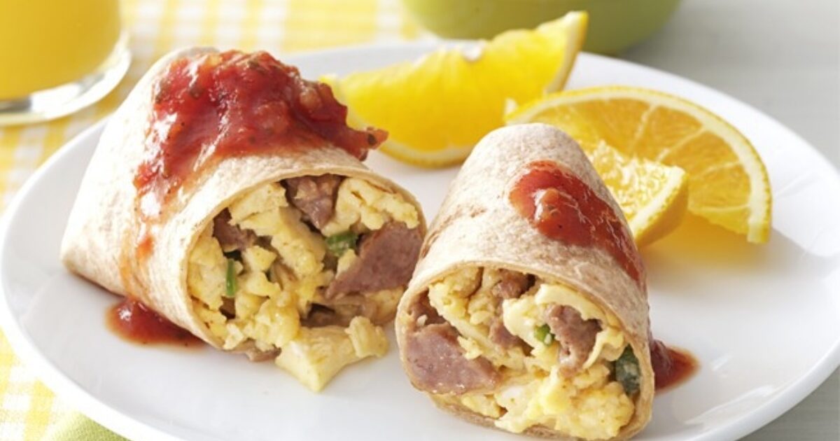 Green Chili Breakfast Burritos Eggland's Best