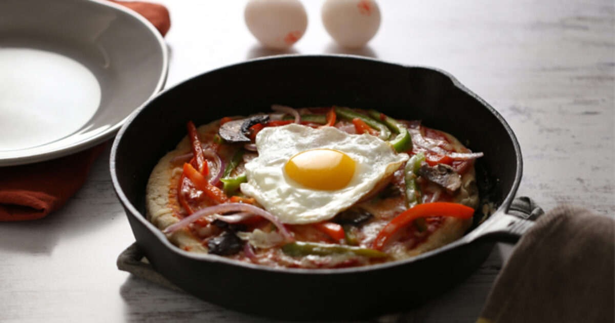 Skillet Breakfast Pizza Eggland's Best