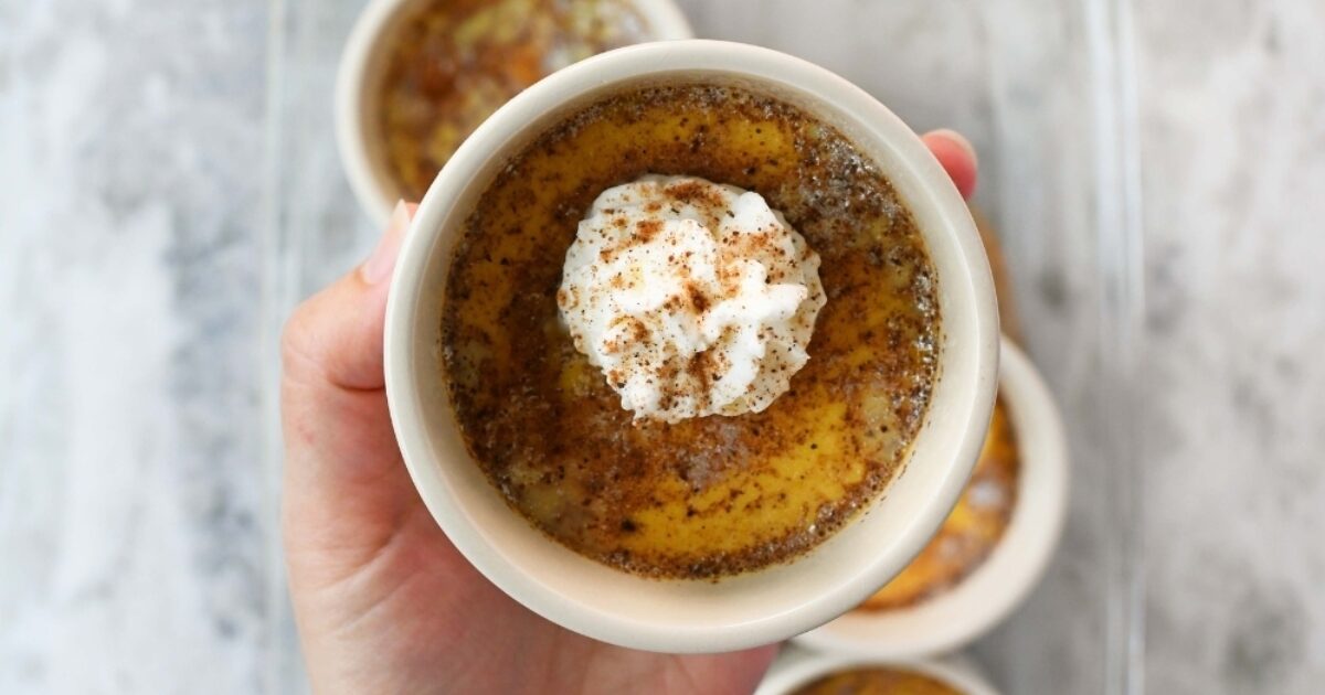 Baked Custard Ramekins Eggland's Best