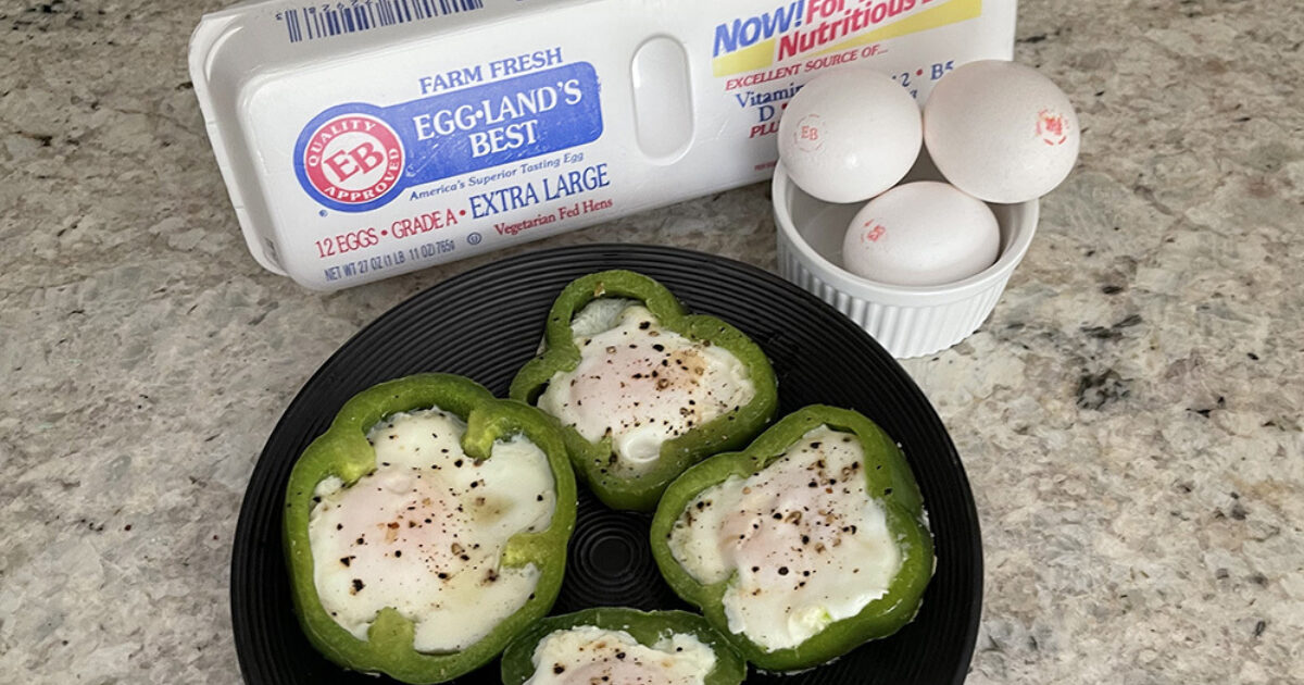 Fried Shamrock Bell Pepper Egg Cups Eggland's Best
