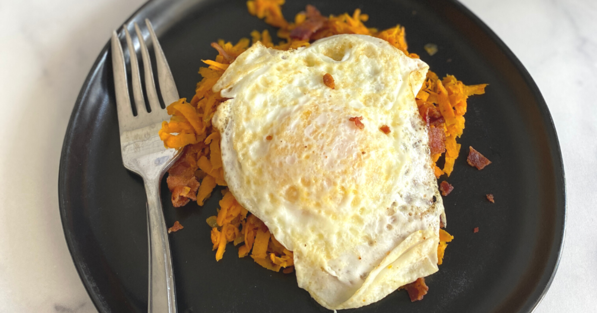 Sweet Potato Egg Hash Eggland's Best