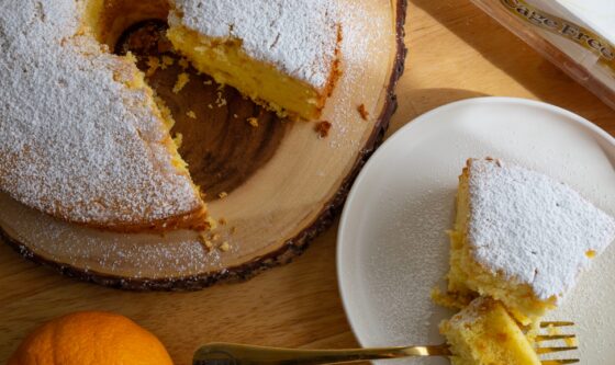 My Grandma's Famous Orange Chiffon Cake