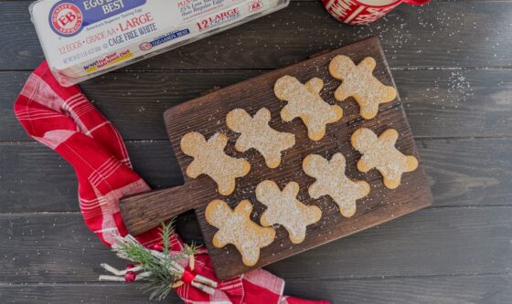 Gluten-Free Gingerbread Sugar Cookies
