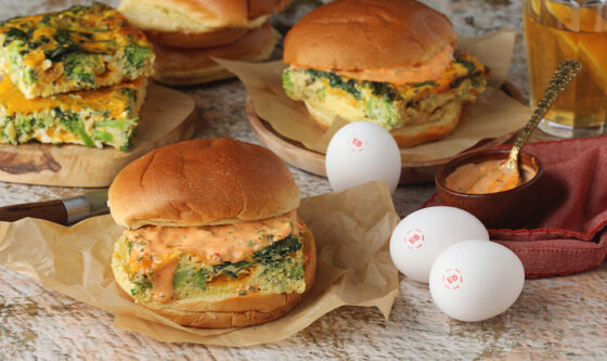 Veggie and Herb Frittata Sandwiches